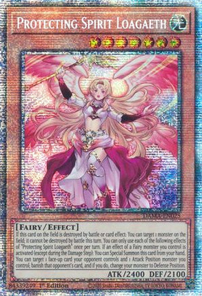 Protecting Spirit Loagaeth (Starlight Rare)  [DAMA-EN025] 1st Edition