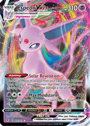 Espeon VMAX - 65/203 [SWSH07: Evolving Skies] Holofoil