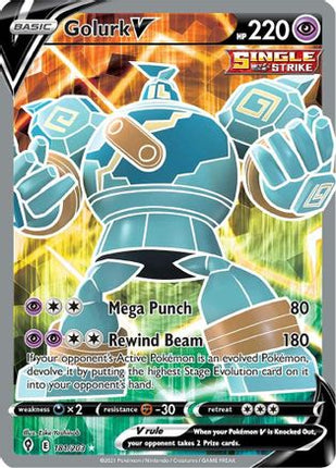 Golurk V (Full Art) - 181/203 [SWSH07: Evolving Skies] Holofoil