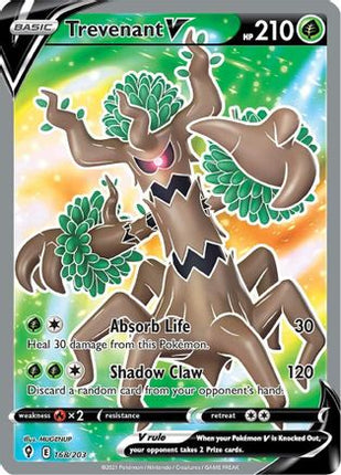 Trevenant V (Full Art) - 168/203 [SWSH07: Evolving Skies] Holofoil