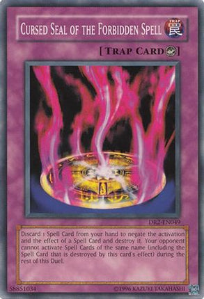 Cursed Seal of the Forbidden Spell (Common / Short Print) [DR2-EN049] Dark Revelation Volume 2 Unlimited