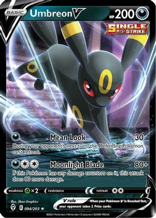 Umbreon V - 94/203 [SWSH07: Evolving Skies] Holofoil