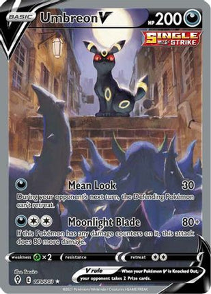 Umbreon V (Alternate Full Art) - 189/203 [SWSH07: Evolving Skies] Holofoil