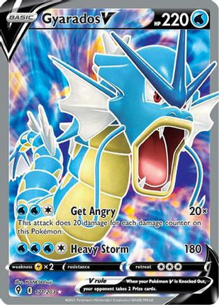 Gyarados V (Full Art) - 171/203 [SWSH07: Evolving Skies] Holofoil