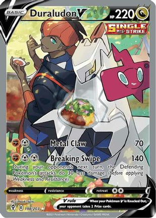 Duraludon V (Alternate Full Art) - 198/203 [SWSH07: Evolving Skies] Holofoil