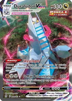 Duraludon VMAX (Alternate Art Secret) - 220/203 [SWSH07: Evolving Skies] Holofoil
