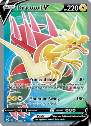 Dracozolt V (Full Art) - 178/203 [SWSH07: Evolving Skies] Holofoil