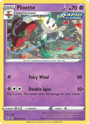 Floette - 72/203 [SWSH07: Evolving Skies] Reverse Holofoil