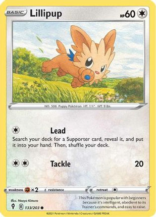 Lillipup - 133/203 [SWSH07: Evolving Skies] Reverse Holofoil