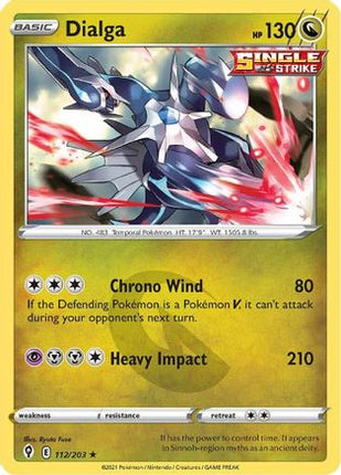 Dialga - 112/203 [SWSH07: Evolving Skies] Holofoil