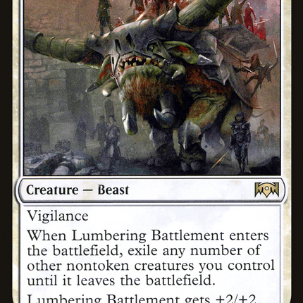 Lumbering Battlement [Ravnica Allegiance]