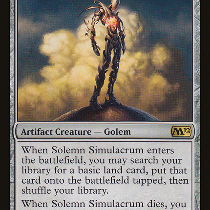 Solemn Simulacrum [Magic 2012]