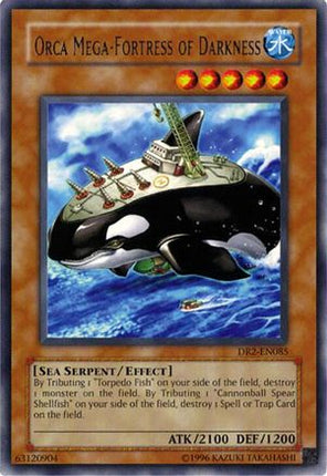 Orca Mega-Fortress of Darkness (Rare) [DR2-EN085] Dark Revelation Volume 2 Unlimited