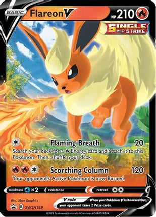 Flareon V - SWSH149 - SWSH149/null [SWSH: Sword & Shield Promo Cards] Holofoil