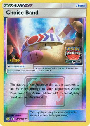 Choice Band - 121a/145 (North America Championships) [Staff] [League & Championship Cards] Reverse Holofoil