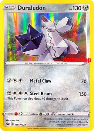 Duraludon - SWSH028 (Gamestop Exclusive) - SWSH028/null [Miscellaneous Cards & Products] Holofoil