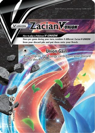 Zacian V-UNION - SWSH163 - null/null [SWSH: Sword & Shield Promo Cards] Holofoil