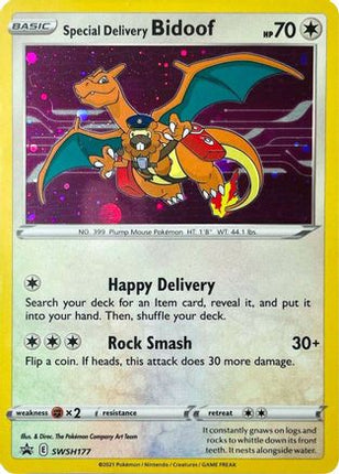 Special Delivery Bidoof - null/null [SWSH: Sword & Shield Promo Cards] Holofoil