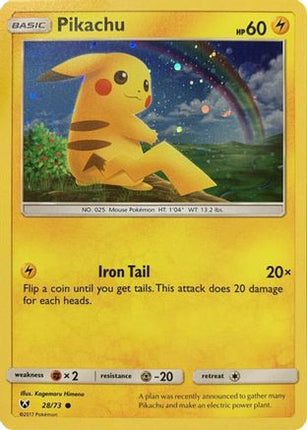 Pikachu - 28/73 (Cosmos Holo) [Miscellaneous Cards & Products] Holofoil