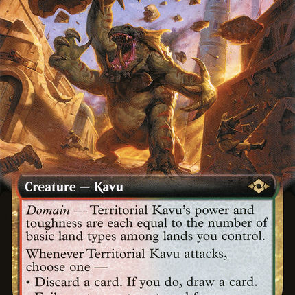 Territorial Kavu (Extended Art) [Modern Horizons 2]