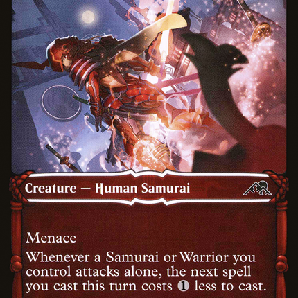 Peerless Samurai (Showcase) [Kamigawa: Neon Dynasty]