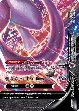 Mewtwo V-UNION - SWSH162 - null/null [SWSH: Sword & Shield Promo Cards] Holofoil