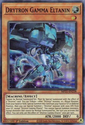 Drytron Gamma Eltanin (Super Rare) [MP21-EN238] 1st Edition