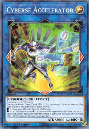 Cyberse Accelerator (Common / Short Print) [MP21-EN241] 1st Edition