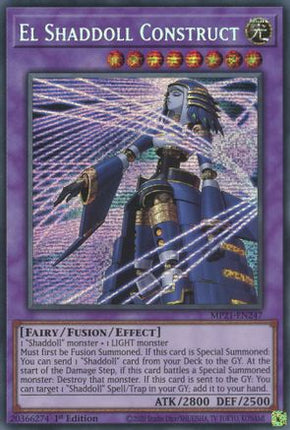 El Shaddoll Construct (Prismatic Secret Rare) [MP21-EN247] 1st Edition