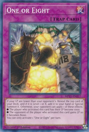 One or Eight (Common / Short Print) [MP21-EN217] 1st Edition
