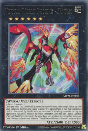 Virtual World Phoenix - Fanfan (Rare) [MP21-EN193] 1st Edition