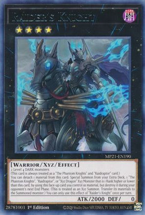 Raider's Knight (Rare) [MP21-EN190] 1st Edition