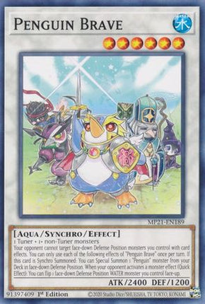 Penguin Brave (Common / Short Print) [MP21-EN189] 1st Edition