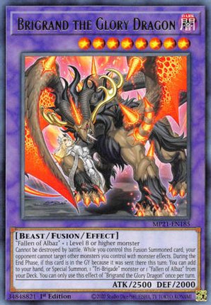 Brigrand the Glory Dragon (Rare) [MP21-EN185] 1st Edition