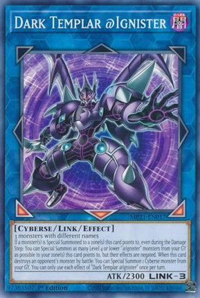 Dark Templar @Ignister (Common / Short Print) [MP21-EN017] 1st Edition