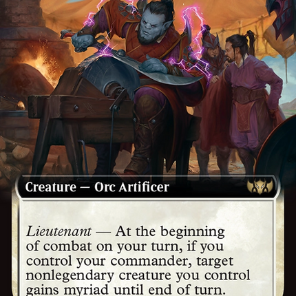 Ironwill Forger (Extended Art) [Commander: Tarkir: Dragonstorm]