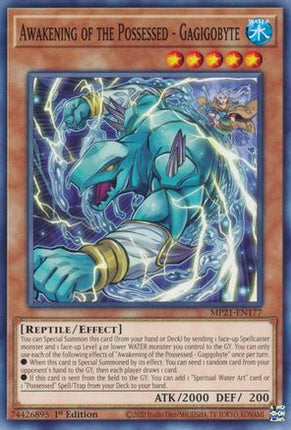 Awakening of the Possessed - Gagigobyte (Common / Short Print) [MP21-EN177] 1st Edition