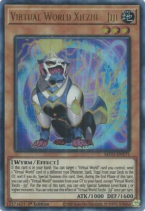 Virtual World Xiezhi - Jiji (Ultra Rare) [MP21-EN175] 1st Edition
