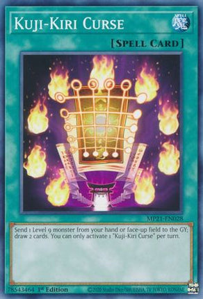 Kuji-Kiri Curse (Common / Short Print) [MP21-EN028] 1st Edition