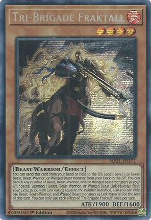 Tri-Brigade Fraktall (Prismatic Secret Rare) [MP21-EN171] 1st Edition