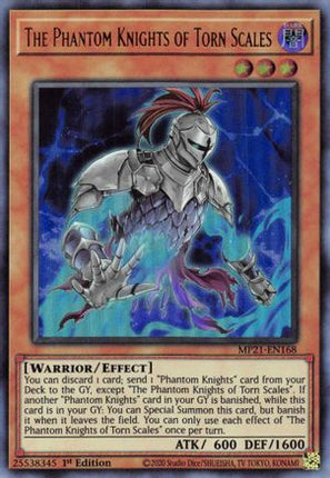 The Phantom Knights of Torn Scales (Ultra Rare) [MP21-EN168] 1st Edition