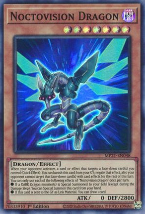 Noctovision Dragon (Super Rare) [MP21-EN048] 1st Edition