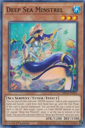 Deep Sea Minstrel (Common / Short Print) [MP21-EN051] 1st Edition