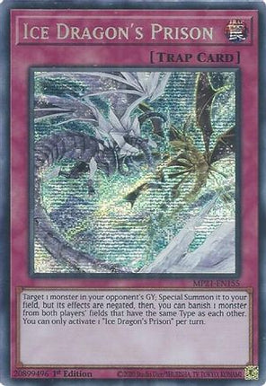 Ice Dragon's Prison (Prismatic Secret Rare) [MP21-EN155] 1st Edition
