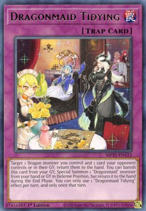 Dragonmaid Tidying (Rare) [MP21-EN153] 1st Edition