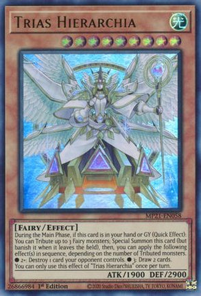 Trias Hierarchia (Ultra Rare) [MP21-EN058] 1st Edition