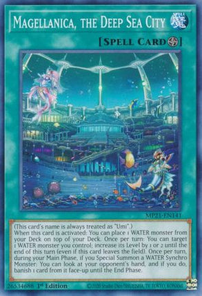 Magellanica, the Deep Sea City (Common / Short Print) [MP21-EN141] 1st Edition