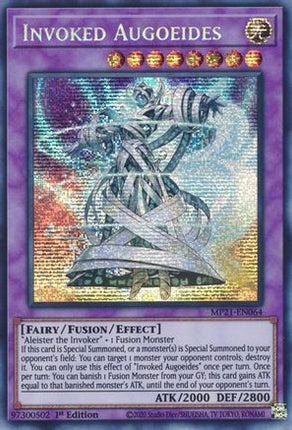 Invoked Augoeides (Prismatic Secret Rare) [MP21-EN064] 1st Edition