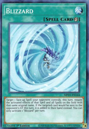 Blizzard (Common / Short Print) [MP21-EN144] 1st Edition