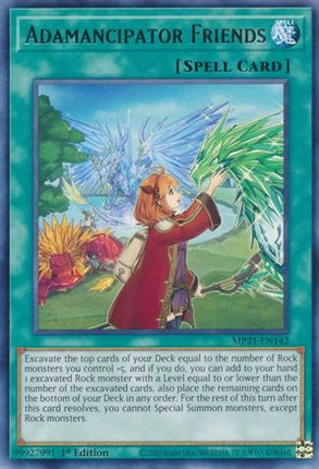 Adamancipator Friends (Rare) [MP21-EN142] 1st Edition